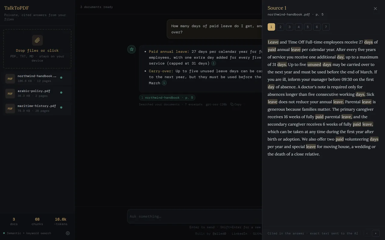 TalkToPDF